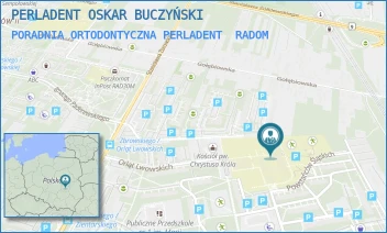 PORADNIA ORTODONTYCZNA PERLADENT - PERLADENT OSKAR BUCZYŃSKI - POWSTAŃCÓW ŚLĄSKICH 4,  RADOM